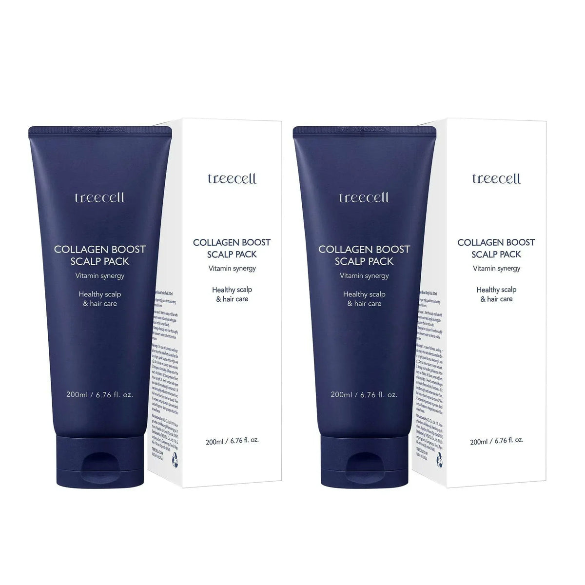treecell Collagen Boost Scalp Pack, 6.76 fl oz, 2-pack