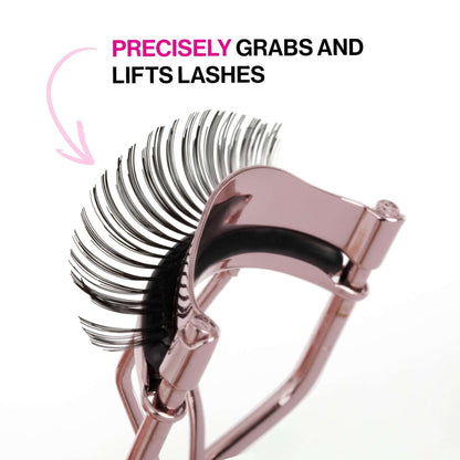 Wet n Wild High on Lash No Pinching Eyelash Curler, Metal, 2 Count